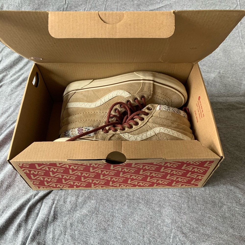 Turtle dove high top vans (sold out)